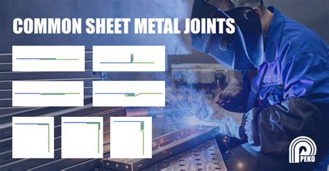 sheet metal connections|types of sheet metal joints.